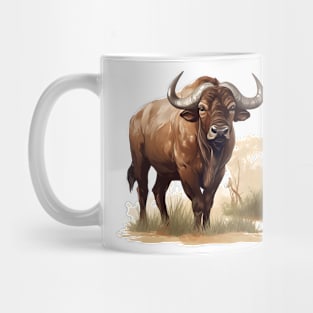 African buffallo Mug